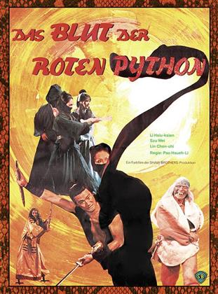 Das Blut der roten Python (1977) (Cover B, Édition Limitée, Mediabook, Uncut, Blu-ray + DVD)