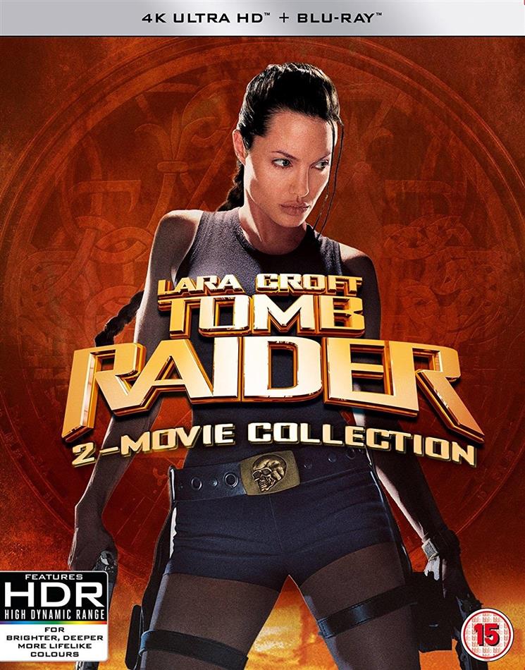Lara Croft Tomb Raider 2 Movie Collection 2 4k Ultra Hds 2 Blu Rays Cede Com