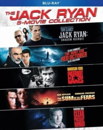 The Jack Ryan 5-Movie Collection (5 Blu-rays)