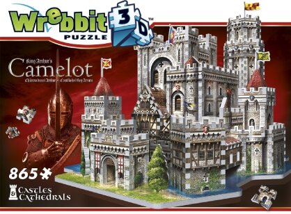 Camelot zu Artus Tafelrunde / Camelot Castle - 865 Teile Puzzle
