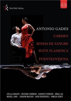 Antonio Gades - Carmen / Bodas de sangre / Suite flamenca / Fuenteovejuna (Euro Arts)
