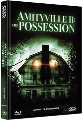 Amityville 2 - The Possession (1982) (Cover B, Collector's Edition, Limited Edition, Mediabook, Blu-ray + DVD)
