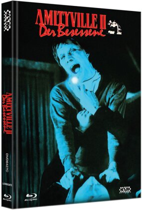 Amityville 2 - Der Besessene (1982) (Cover C, Collector's Edition, Limited Edition, Mediabook, Blu-ray + DVD)