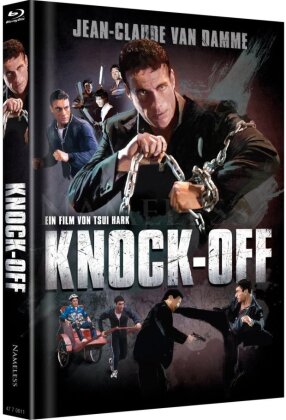 Knock-Off (1998) (Cover Artwork, Edizione Limitata, Mediabook, Uncut, Blu-ray + DVD)