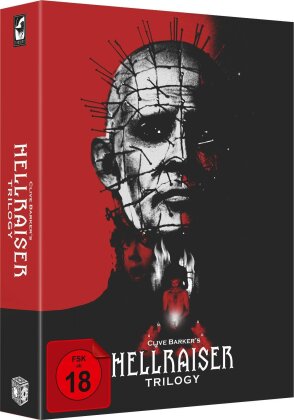 Hellraiser Trilogy (Digipack, Collector's Edition, Uncut, 4 Blu-rays + DVD)