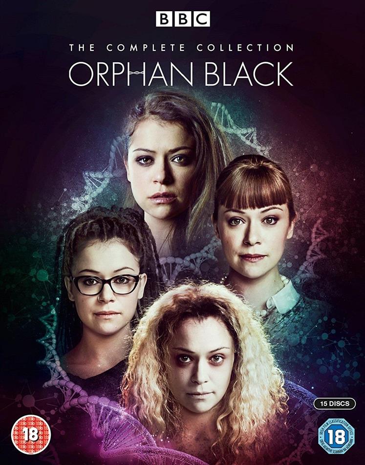 Orphan Black - The Complete Collection (BBC, 15 Blu-ray)