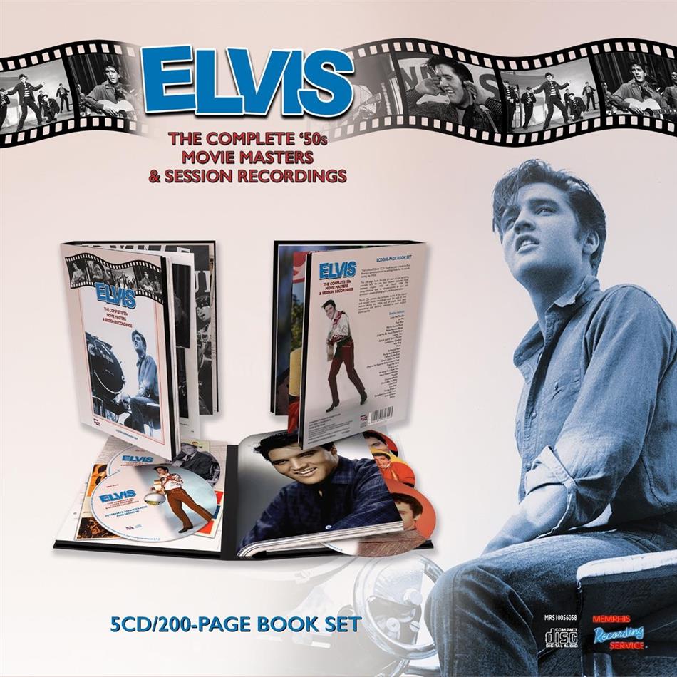 The Complete 50's Movie Masters And Session Record (Book Edition, 5 CD ...