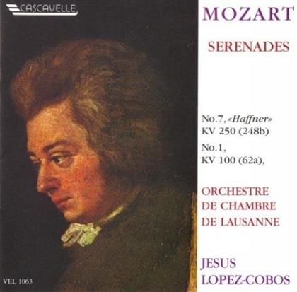 Jesus Lopez Cobos & Orchestre de Chambre de Lausanne - Serenades Vol. 1 - KV 250 "Haffner" & KV 100