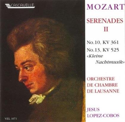 Jesus Lopez Cobos & Orchestre de Chambre de Lausanne - Serenades Vol. 2 - KV 361 & KV 525 "Kleine Nachtmusik"