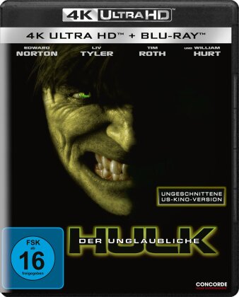 Der unglaubliche Hulk (2008) (4K Ultra HD + Blu-ray)