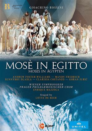 Wiener Symphoniker, Enrique Mazzola & Andrew Foster-Williams - Rossini - Mose In Egitto (C Major, Bregenzer Festspiele, 2 DVDs)