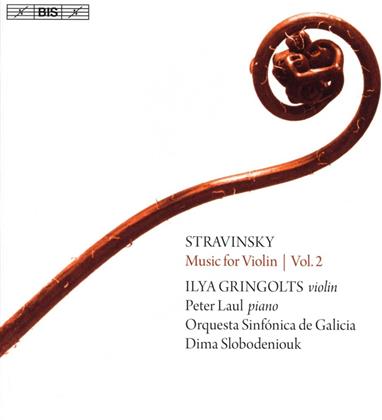 Igor Strawinsky (1882-1971), Dima Slobodeniouk, Ilya Gringolts, Peter Laul & Orquesta Sinfonica De Galicia - Music For Violin, Vol. 2 (SACD)