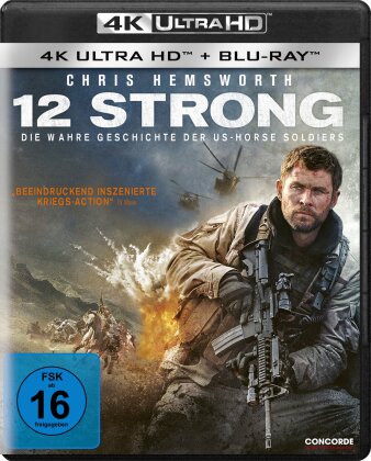 12 Strong - Die wahre Geschichte der US-Horse Soldiers (2018) (4K Ultra HD + Blu-ray)