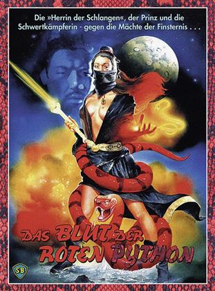 Das Blut der roten Python (1977) (Cover D, Édition Limitée, Mediabook, Uncut, Blu-ray + DVD)