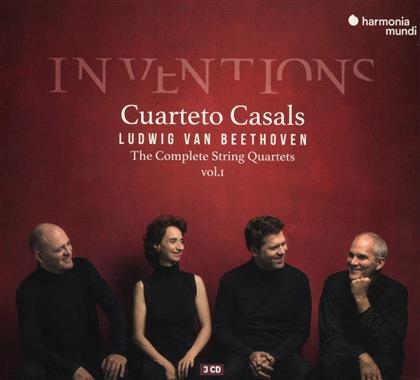 Cuarteto Casals & Ludwig van Beethoven (1770-1827) - Inventions - Complete String Quartets