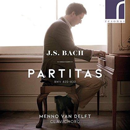 Johann Sebastian Bach (1685-1750) & Menno Van Delft - Partitas Bwv 825-830 (2 CDs)