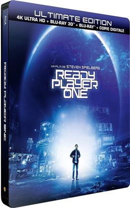 Ready Player One (2018) (Edizione Limitata, Steelbook, Ultimate Edition, 4K Ultra HD + Blu-ray 3D + Blu-ray)