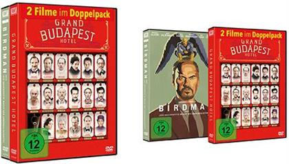 Birdman oder (Die unverhoffte Macht der Ahnungslosigkeit) / Grand Budapest Hotel (2 DVDs)