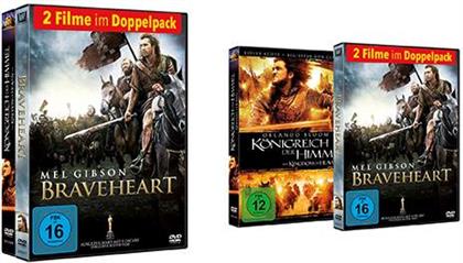 Braveheart / Königreich der Himmel - Kingdom of Heaven (2 DVDs)