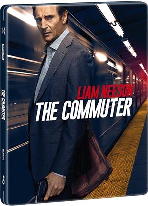 The Commuter (2018) (Steelbook, 4K Ultra HD + Blu-ray)