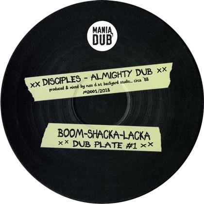 Disciples - Almighty Dub / Zion Rock Dub (10" Maxi)