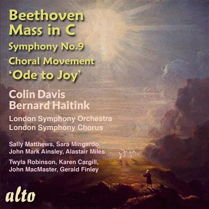 Ludwig van Beethoven (1770-1827), Sir Colin Davis, Bernard Haitink & The London Symphony Orchestra - Messe In C / Symphonie Nr. 9