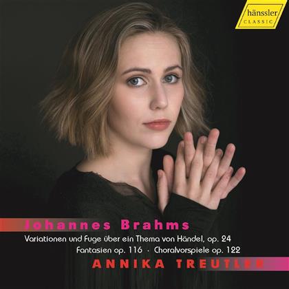 Johannes Brahms (1833-1897) & Annika Treutler - Variationen & Fuge Über En Thema Von Händel op. 24