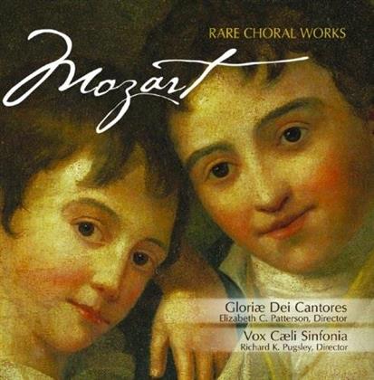 Wolfgang Amadeus Mozart (1756-1791), Richard K. Pugsley, Vox Caeli Sinfonia & Gloriae Dei Cantores - Seltene Chorwerke / Rare Choral Works (2 CDs)