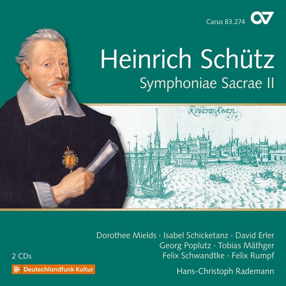 Dorothee Mields, Isabel Schicketanz, Heinrich Schütz (1585-1672) & Hans-Christoph Rademann - Symphoniae Sacrae II - Schütz-Edition Vol. 18 (2 CD)