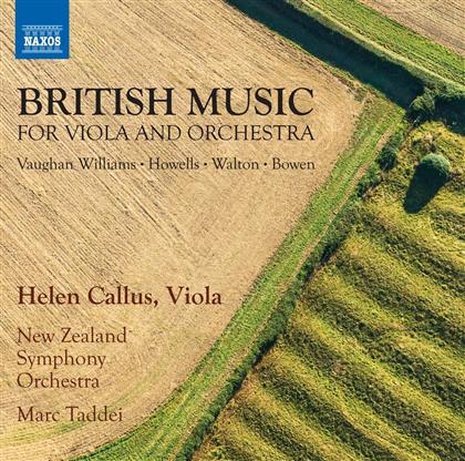 Marc Taddei, Helen Callus & New Zealand Symphony Orchestra - British Music For Viola & Orchestra