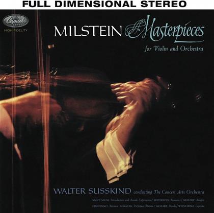 Walter Susskind, Nathan Milstein & The Concert Arts Orchestra - Masterpieces For Violin & Orchestra (Hybrid SACD)