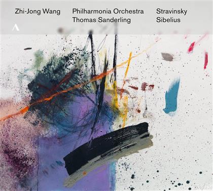 Igor Strawinsky (1882-1971), Jean Sibelius (1865-1957), Thomas Sanderling, Zhi-Jong Wang & Philharmonia Orchestra - Violin Concertos