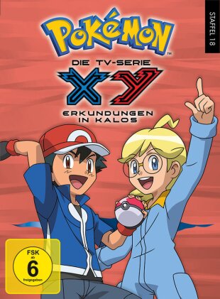 Pokémon - Staffel 18 - XY: Erkundungen in Kalos (6 DVDs)