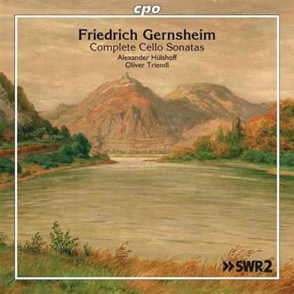 Friedrich Gernsheim (1839-1916), Alexander Hülshoff & Oliver Triendl - Cellosonaten Nr.1-3 (op.12,79,87)