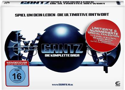 Gantz - Spiel um dein Leben - Komplette Box (2010) (Limited Edition, 2 Blu-rays + 3 DVDs)