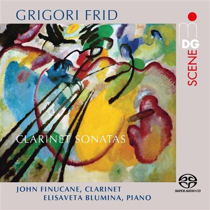Grigori Frid (1915-2012), John Finucane & Elisaveta Blumina - Clarinet Sonatas / Klarinettensonaten Nr.1-3 (SACD)