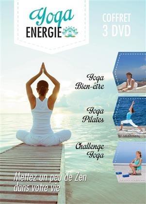Yoga énergie - Yoga bien-être / Yoga pilates / Challenge Yoga (3 DVDs)