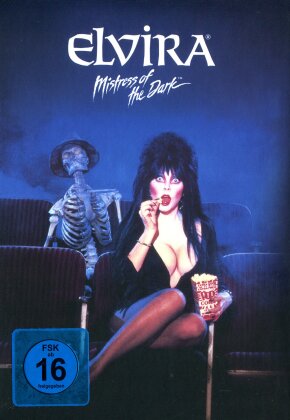 Elvira - Mistress of the Dark (1988) (Cover Black, Édition Limitée, Mediabook, Version Remasterisée, Uncut, Blu-ray + DVD)