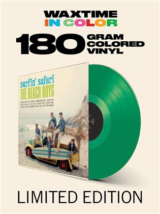 The Beach Boys - Surfin' Safari - + Bonustracks (Waxtime, Limited Edition, Tranpsarent Green Vinyl, LP)