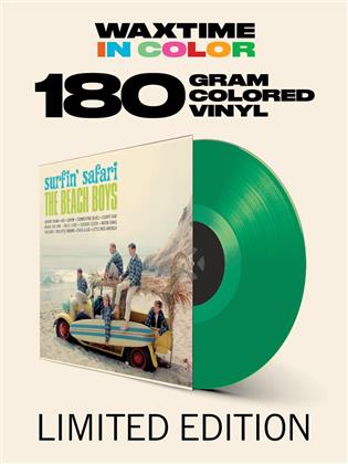 The Beach Boys - Surfin' Safari - + Bonustracks (Waxtime, Limited Edition, Tranpsarent Green Vinyl, LP)