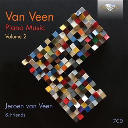 Jeroen van Veen (*1969) - Piano Music Vol. 2 (7 CD)
