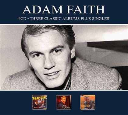 Adam Faith - Three Classic Albums: Plus Singles (4 CDs)