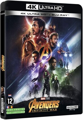 Avengers 3 - Infinity War (2018) (4K Ultra HD + Blu-ray)