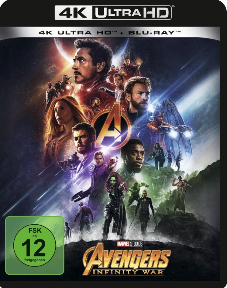 Avengers 3 - Infinity War (2018) (4K Ultra HD + Blu-ray)
