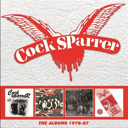 Cock Sparrer - The Albums 1978-1987 (Clamshell Boxset, 4 CDs)