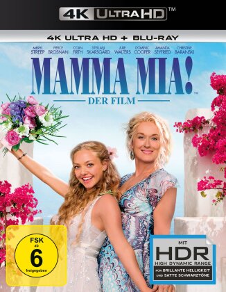 Mamma Mia! - Der Film (2008) (4K Ultra HD + Blu-ray)