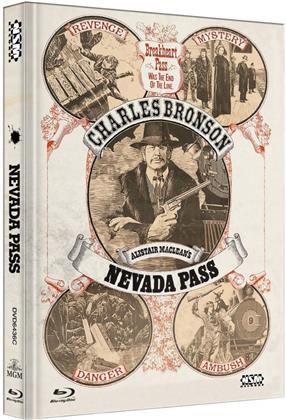 Nevada Pass (1975) (Cover C, Édition Collector, Édition Limitée, Mediabook, Blu-ray + DVD)