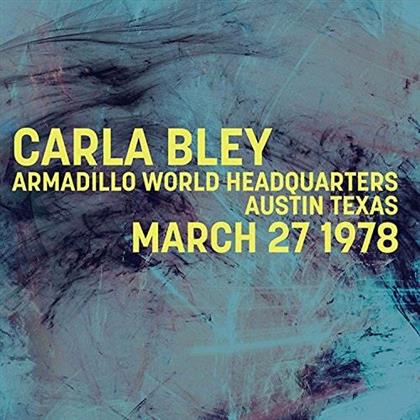 Carla Bley - Armadillo World Headquarters March 27 1978