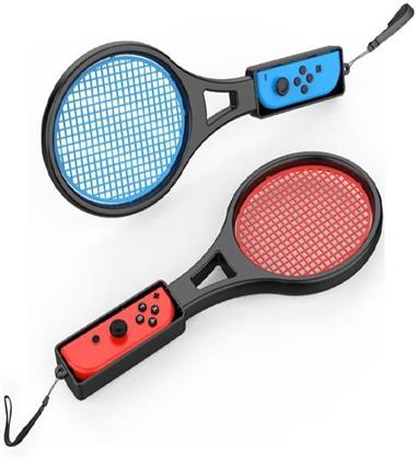Switch Tennis Schläger Duo rot und blau für 2 Joycon