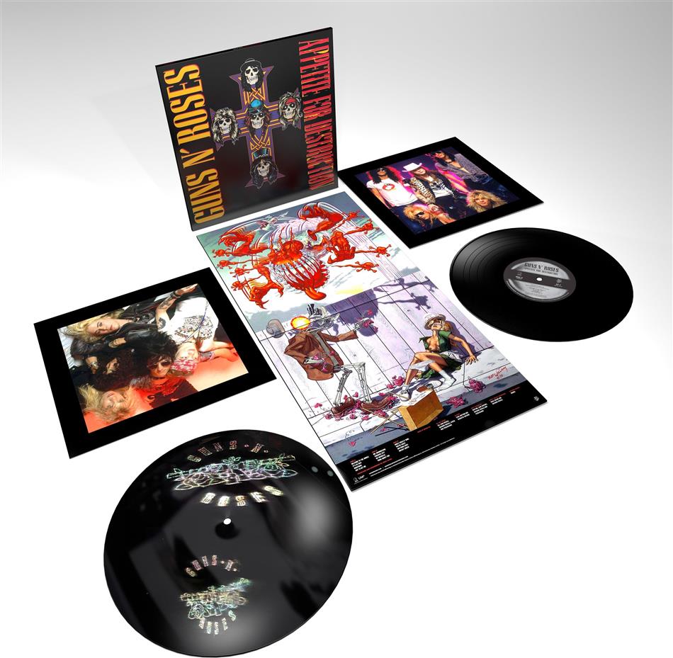 Appetite For Destruction (Limited Edition, Remastered, 2 LPs + Digital